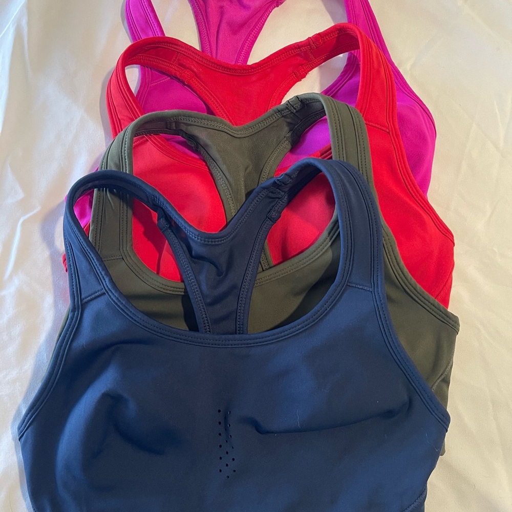 *BUNDLE* Avia Women’s Racerback High Impact Sports Bra, Size XS